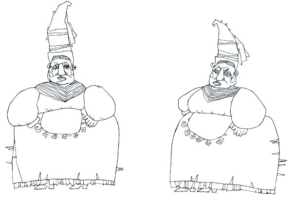 Персрнажи к сказке "Волшебницы"