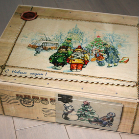 Упаковка и игрушки "Старый дворик"