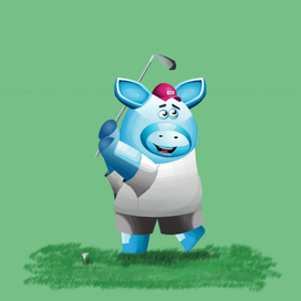 Игра в гольф