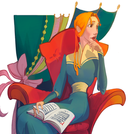 Софи за книгой