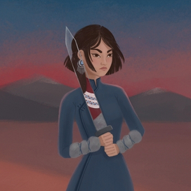 Обложка фэнтези "Чёрный восход"