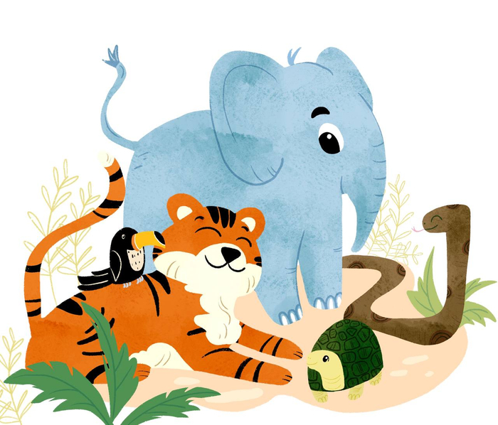 Друзья из джунглей