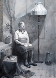 Фигура в интерьере