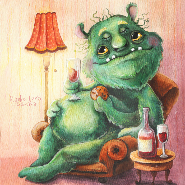 Уютный Монстрик