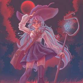 Ведьма в красной ночи