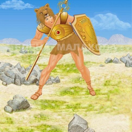 Иллюстрация к книге «Подвиги Геракла»