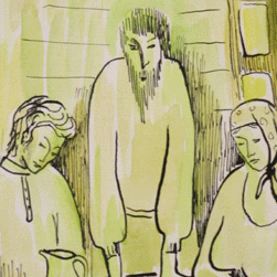 Иллюстрации к роману А. Белого "Серебряный