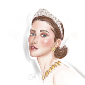 Портрет прекрасной Валерии