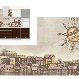 "Фартук" для кухни"