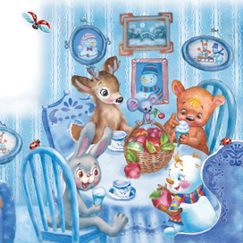 Зимнее с вкраплением летнего