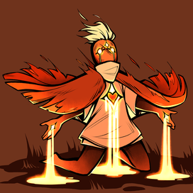 Иллюстрация по мобильной игре Sky