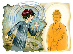 Иллюстрация к притче для журнала Yogajournal