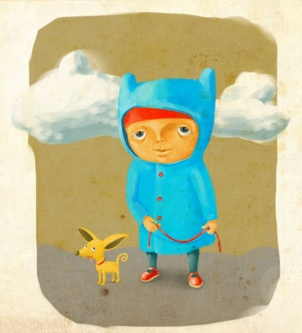 Бетман - детство (набросок)