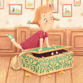  Из жизни Малинки. Часть №2. "Волшебная шкатулка"