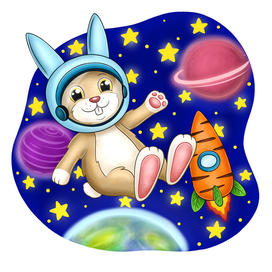 Заяц космонавт