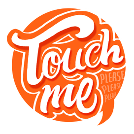 Touch me леттеринг