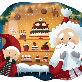 Сладкая витрина