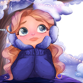 Зимняя иллюстрация