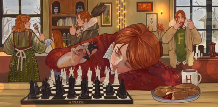 Рождество в семье Уизли