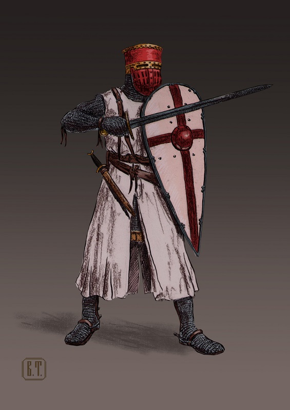 Тамплиер. 12 в.