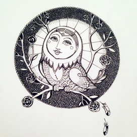 птичка-сирин