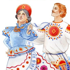 Дымковская игрушка