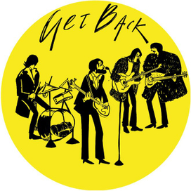 "обложка" для пластинки the Beatles "Get Back" 