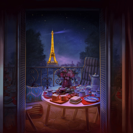 Парижский балкон