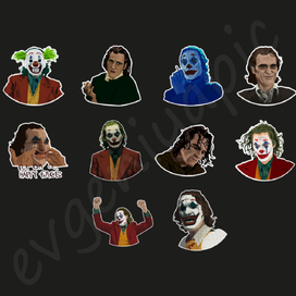 Стикеры Джокер
