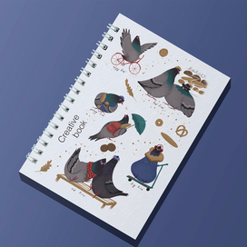 Обложка для скетчбука