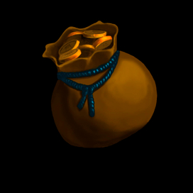 мешок с деньгами