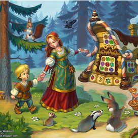 Сказки братьев Гримм: Гензель и Гретель