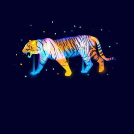 Иллюстрация из коллекции "Фантазия Африки"