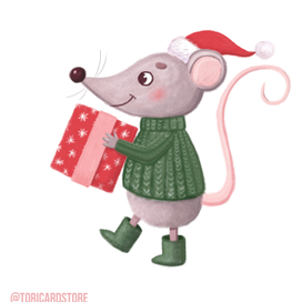 Рождественская мышь