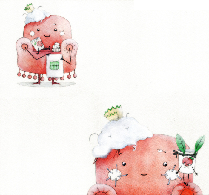 "Стаканчик и диванчик"