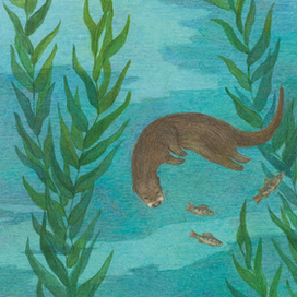 Иллюстрации к "Ная-выдренок"