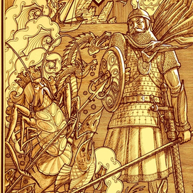 Гамаюн. Перун и морской царь