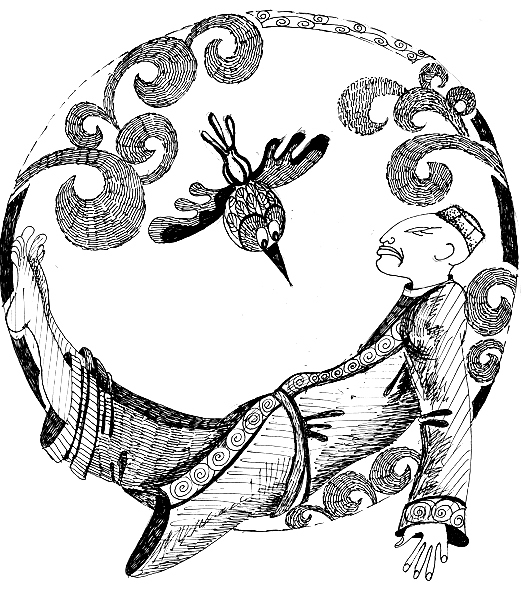 Волшебная птица Алдара Косе. Набросок1