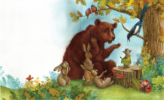 Откуда у ежа иголки