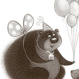 День рождения, медвежат