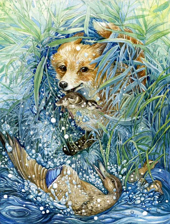 Лиса-разбойница "Серая Шейка"