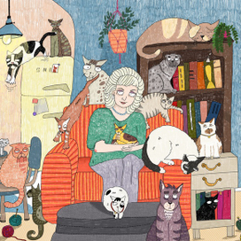 «Я не одинока, у меня есть много друзей"