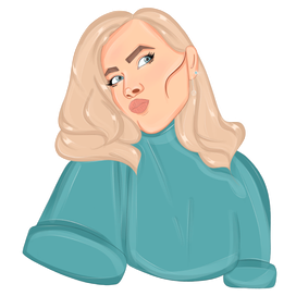 Стикер  меня