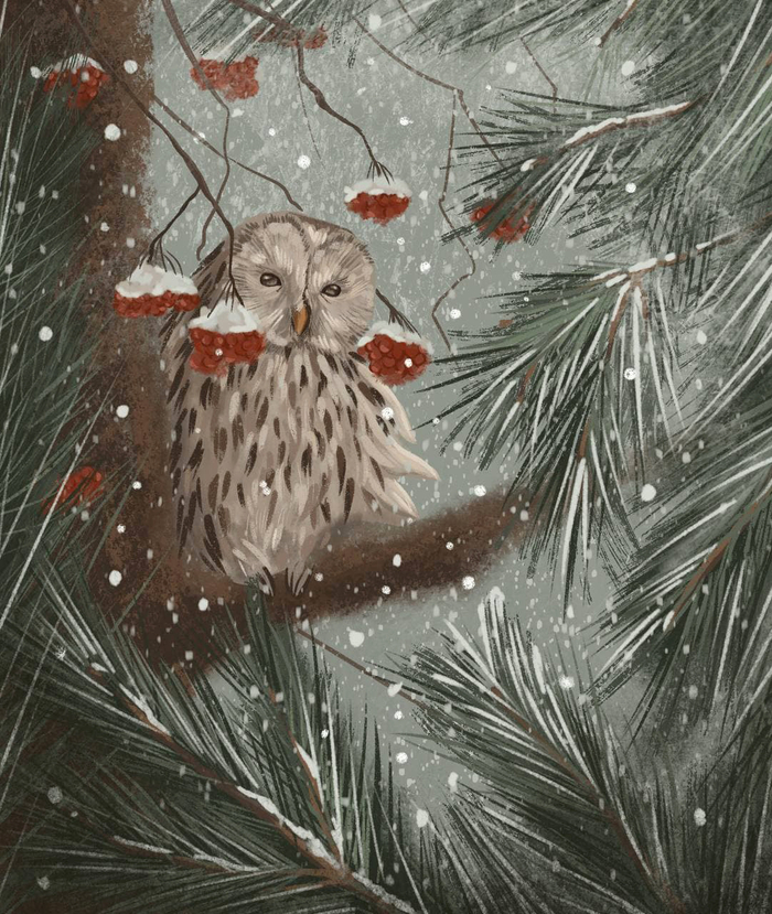 Зимняя гостья