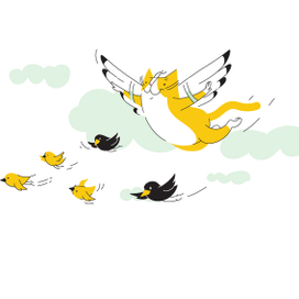 Веселый кот