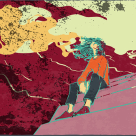 Иллюстрация к одному из выпусков передачи Аэростат