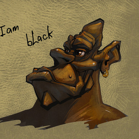 art Iam BLACK