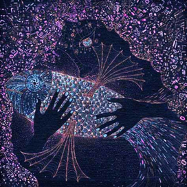 Девочка с рыбой