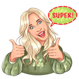 Супер Стикер