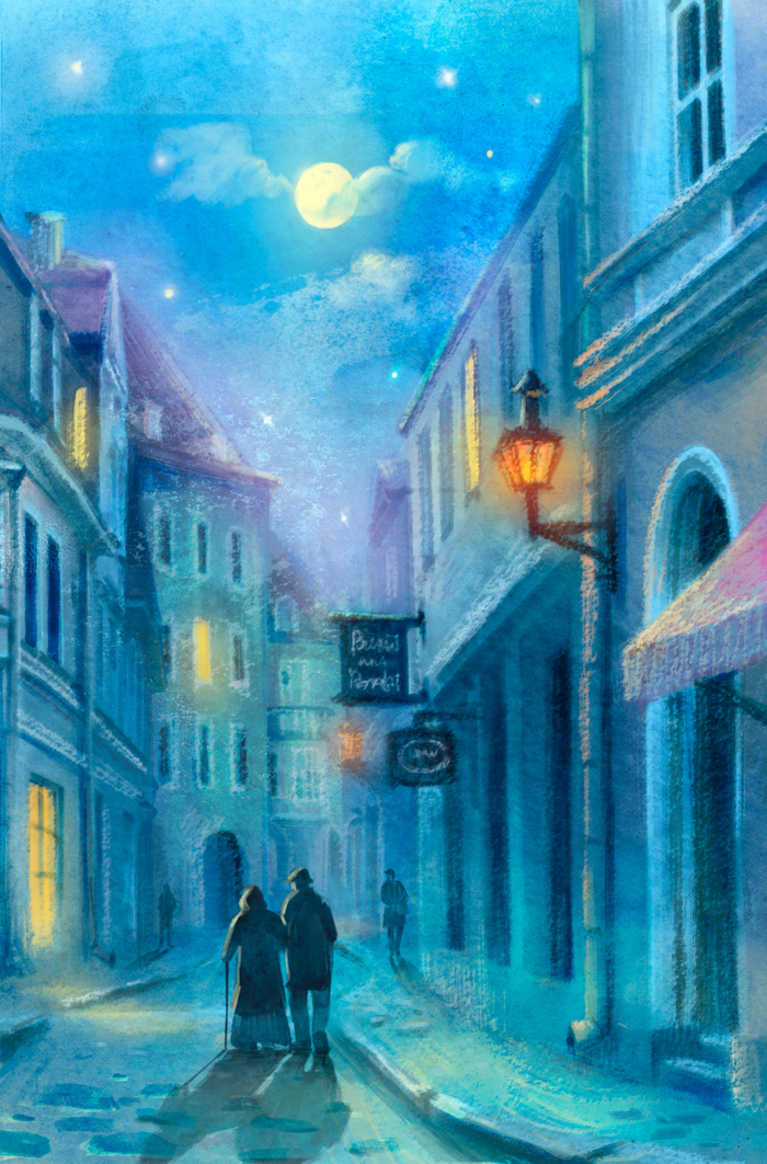 Поль с папой